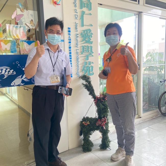 藥師再訪日照中心，關懷長者健康