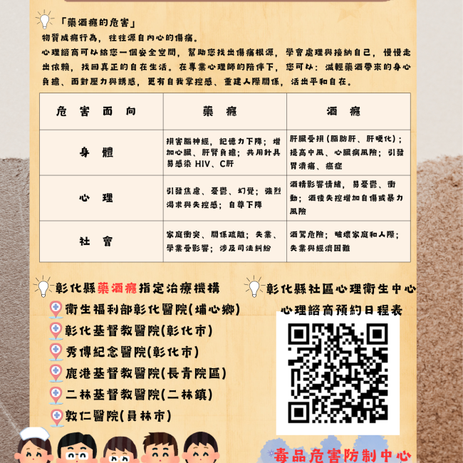 【戒藥酒癮,定心安,活自在】 【戒藥酒癮,定心安,活自在】