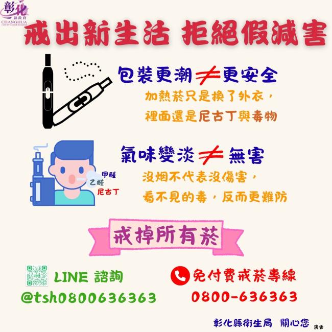 戒出新生活，拒絕假減害