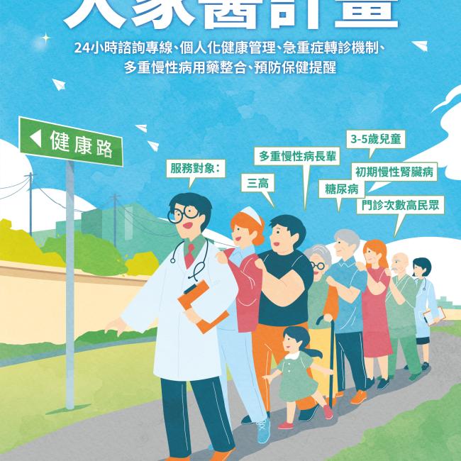 大家醫計畫：整合醫療服務，守護每一個家庭