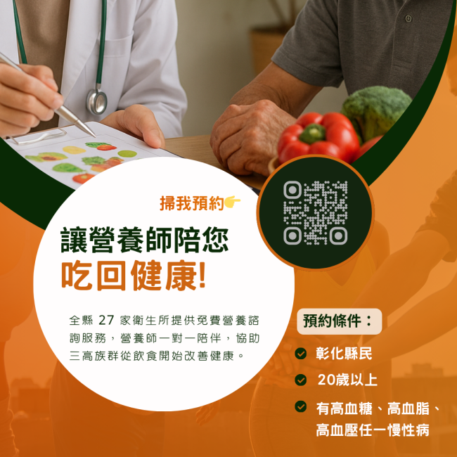 免費營養預約DM