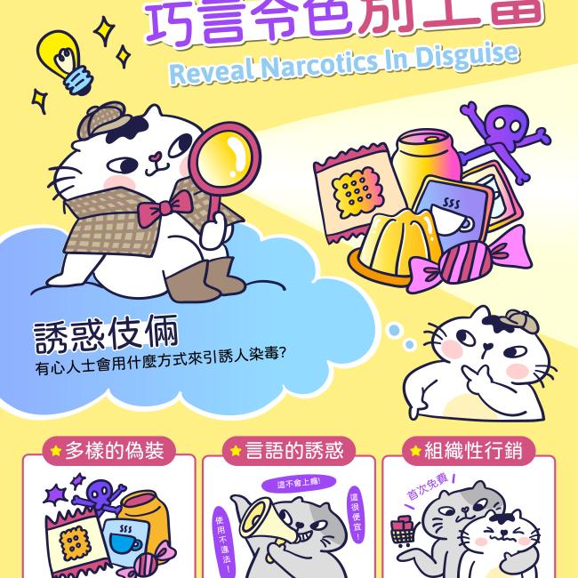 新興毒品好會裝，巧言令色別上當