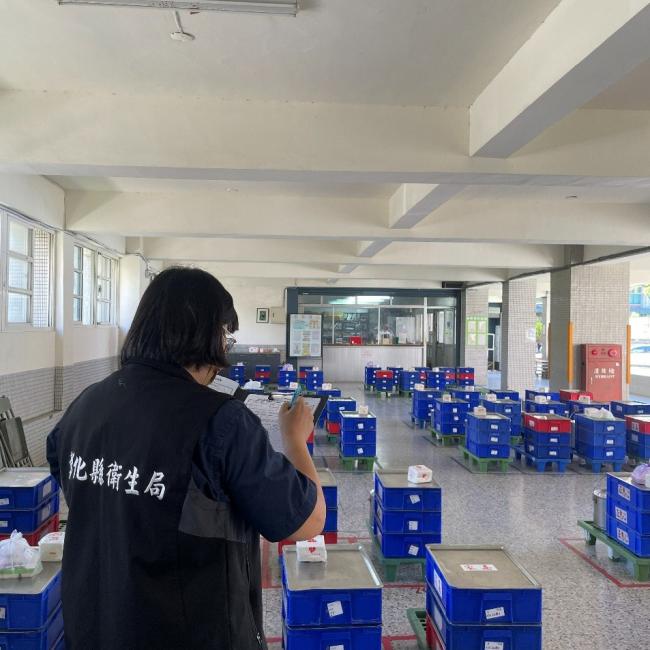 衛生局辦理學校外訂午餐衛生稽核