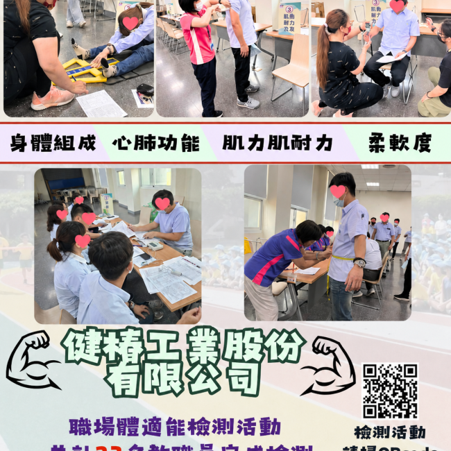 【健康彰化體適能　職場員工動起來💪】