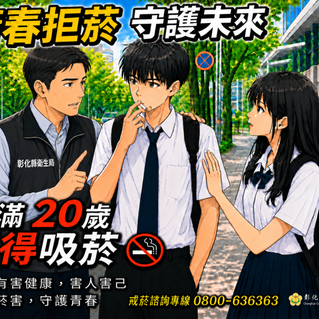 青春拒菸，守護未來